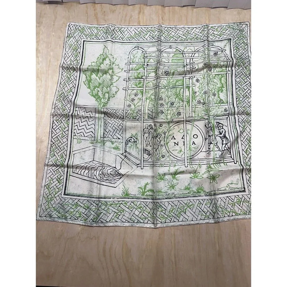 Hermes scarf vintage Hypnerotomachia Poliphili  F.  Colonna Francesco - Picture 1 of 8